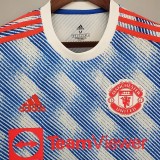 21-22 Man Utd 1:1 Away Fans Soccer Jersey