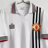 1975-1980 Man Utd Away Retro Soccer Jersey