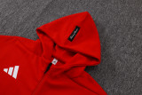 25-26 Man Utd High Quality Hoodie Jacket Tracksuit