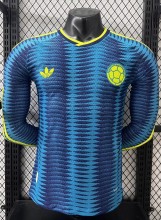 2026 Colombia Away Long Sleeve Player Version Soccer Jersey*长袖球员