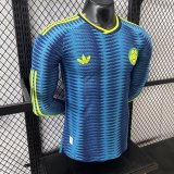 2026 Colombia Away Long Sleeve Player Version Soccer Jersey*长袖球员
