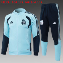 26-27 Argentina High Quality Kids Jacket Tracksuit