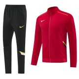 2026 NK Red Half Pull Tracksuit
