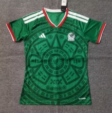 2026 Mexico Home Women Fans Soccer Jersey 1:1 Thai Quality（女）