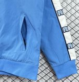 1988-1989 Napoli Blue Retro Windbreaker