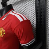 26-27 Man Utd Home Player Version Soccer Jersey