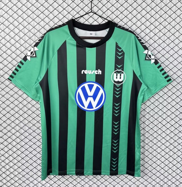 1994-1995 Wolfsburg Home Retro Soccer Jersey