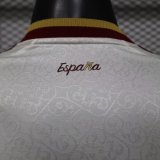 2026 World Cup Spain Away Long Sleeve Player Version Soccer Jersey*长袖球员