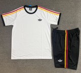 2026 AD White Training Short Suit