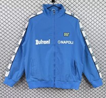 1987-1988 Napoli Blue Retro Windbreaker 1987-1988 Napoli Blue Retro Windbreaker