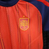 2026 World Cup Spain Home Women Player Version Soccer Jersey (女)