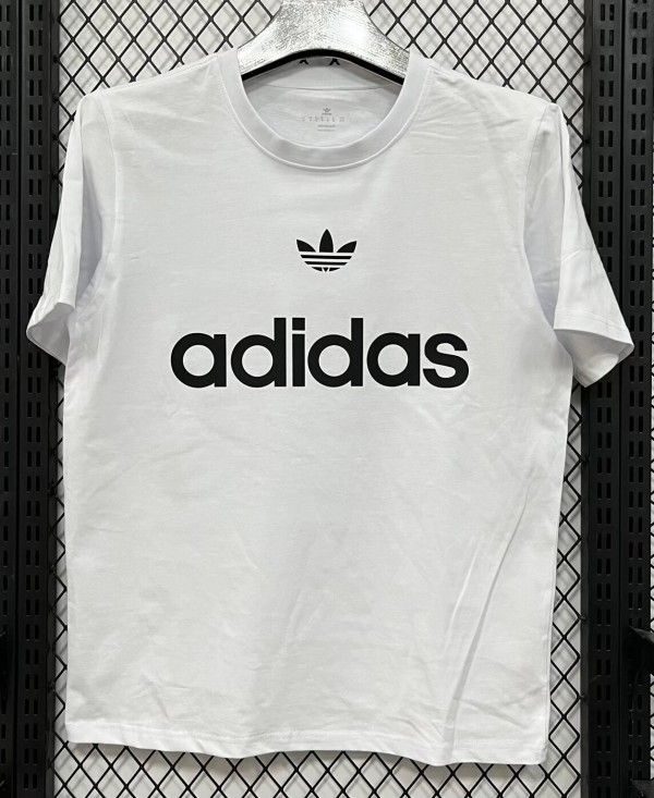 2026 AD White High Quality Pure Cotton Casual T-Shirt