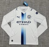 26-27 Man City Third Long Sleeve Fans Soccer Jersey (长袖)