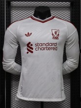 26-27 LIV Away Long Sleeve Player Version Soccer Jersey (长袖球员)