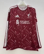 26-27 LIV Home Long Sleeves Fans Soccer Jersey (长袖)