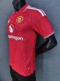 26-27 Man Utd Home Player Version Soccer Jersey
