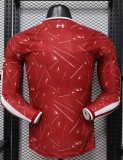 26-27 LIV Home Long Sleeve Player Version Soccer Jersey (长袖球员)