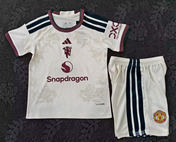 26-27 Man Utd Third Kids Soccer Jersey