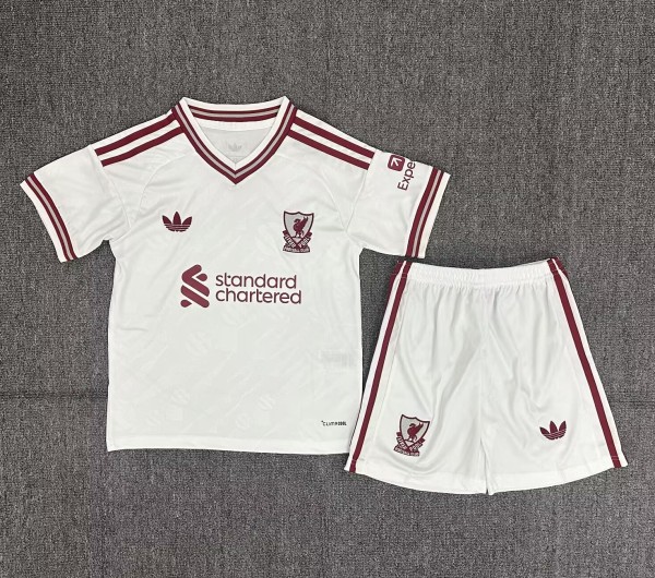 26-27 LIV Away Kids Soccer Jersey
