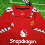 26-27 Man Utd Home Kids Soccer Jersey