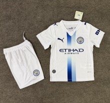26-27 Man City Third Kids Soccer Jersey