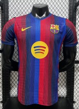 26-27 BAR Home Player Version Soccer Jersey