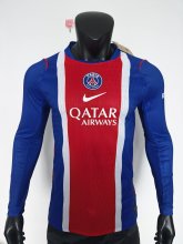 26-27 PSG Home Long Sleeve Player Version Soccer Jersey (长袖球员)