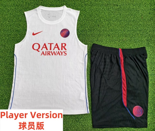 26-27 PSG High Quality Player Version Tank Top And Shorts Suit  (球员套装)