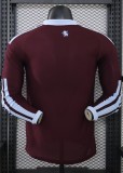 26-27 Aston Villa Home Long Sleeve Player Version Soccer Jersey*长袖球员