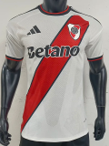 26-27 River Plate Home Player Version Soccer Jersey