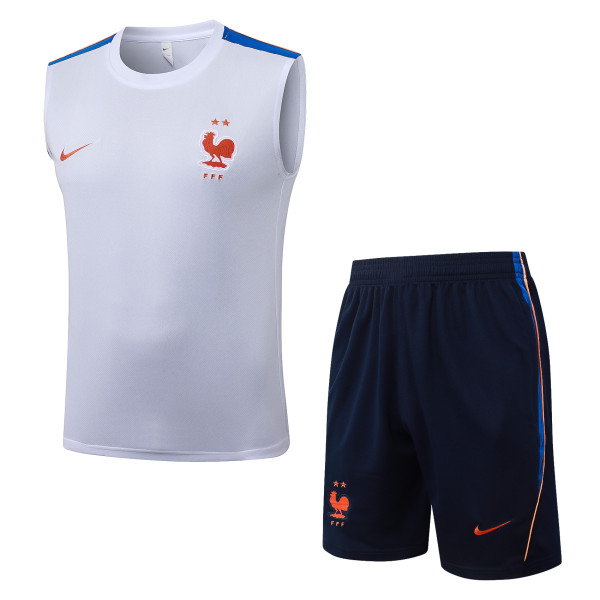26-27 France High Quality Tank Top And Shorts Suit
