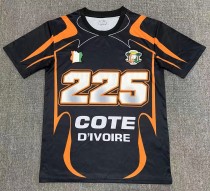 26-27 Cote d'Ivoire Black Special Edition Fans Soccer Jersey