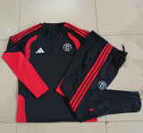 26-27 Man Utd High Quality Half Pull Tracksuit