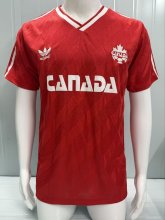 1986 Canada Away Retro Fans Soccer Jersey