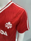1986 Canada Away Retro Fans Soccer Jersey