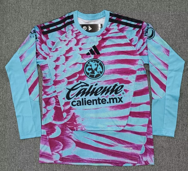 26-27 Club America GoalKeeper Long Sleeve Fans Soccer Jersey (长袖)