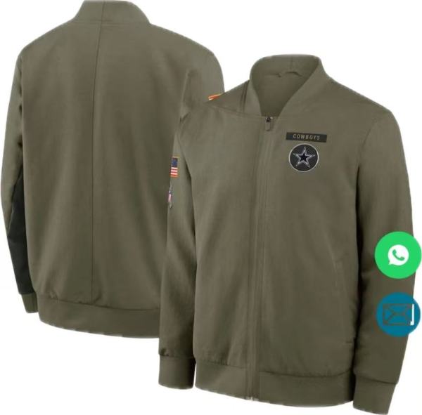2026 NFL Dallas Cowboys New Bomber Jacket