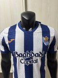 26-27 Real Sociedad Home Player Version Soccer Jersey