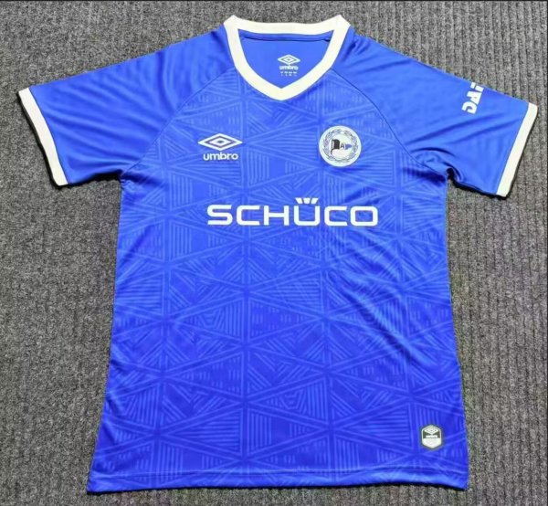 26-27 Arminia Bielefeld Home Fans Soccer Jersey