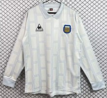 1986  Argentina Goalkeeper Long sleeves Retro Soccer Jersey