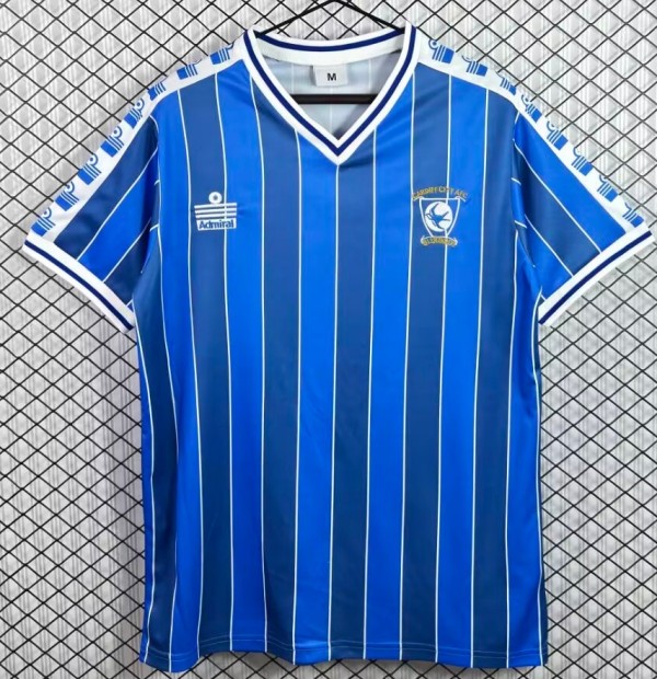 1985-1987 Cardiff City Home Retro Soccer Jersey