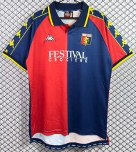 1999-2000 Genoa Home Retro Soccer Jersey
