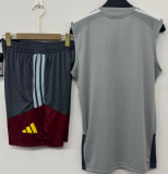 26-27 Aston Villa High Quality Tank Top And Shorts Suit