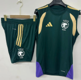 2026 Saudi Arabia Tank Top And Shorts Suit