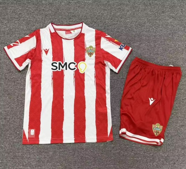 26-27 UD Almeria Home Kids Soccer Jersey