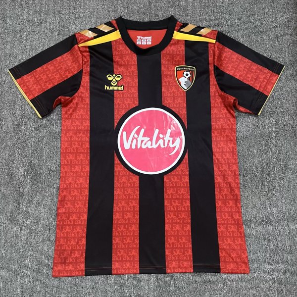 26-27 Bournemouth Home Fans Soccer Jersey