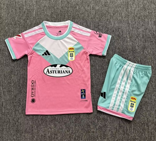 26-27 Real Oviedo Third Kids Soccer Jersey