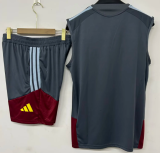 26-27 Aston Villa High Quality Tank Top And Shorts Suit