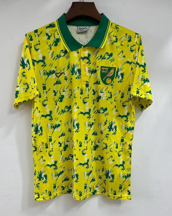 1992-1994 Norwich City Home Retro Soccer Jersey