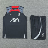 24/25 LIV Dark Grey Tank top and shorts suit （深灰）